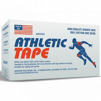 Тейп ANDOVER Athletic Tape 100% хлопок/оксид цинка (2,5cм*10м)