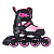 Роликовые коньки Tech Team Vision раздвижные, розовый, NN012581