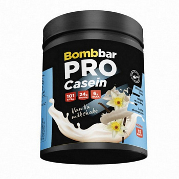 Протеин казеиновый BOMBBAR PRO CASEIN 450 гр.15 порций