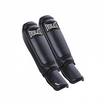 Защита голени и стопы Everlast Martial Arts Leather Shin-Instep