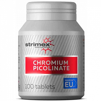 Хром пиколинат STRIMEX Chromium Picolinat, 100 таблеток