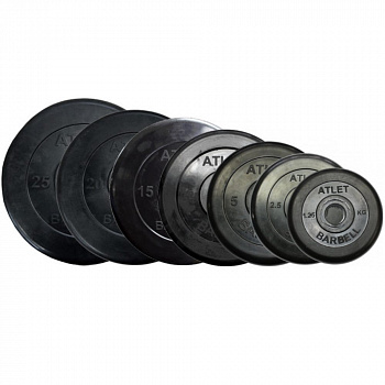 Диск для штанги MB BARBELL Атлет MB-AtletB50 51мм
