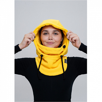 Балаклава-капюшон горнолыжная Goodhoody желтая