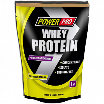 Протеин сывороточный POWER PRO PROTEIN WHEY, 1000 г