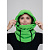 Балаклава-капюшон горнолыжная Goodhoody зеленая