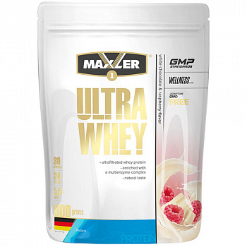 Протеин сывороточный MAXLER ULTRA WHEY, 900 г, 30 порций