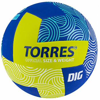 Волейбольный мяч Torres Dig V22345
