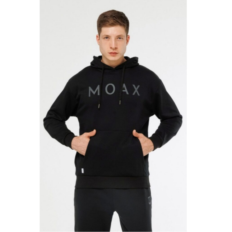 Худи унисекс Moax Logo Terry MX214542 черный