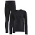 Термобелье лыжное для мальчиков CRAFT CORE WARM BASELAYER SET черный
