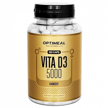 Витамин D3 OPTIMEAL VITAMIN D3, 120 капсул
