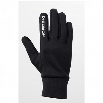 Перчатки Nordski Run Black NSU262100 10-L черный