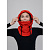 Балаклава-капюшон горнолыжная Goodhoody красная