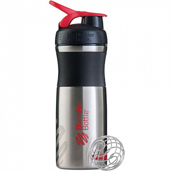 Шейкер BLENDER BOTTLE SPORTMIXER STAINLESS, 828 мл