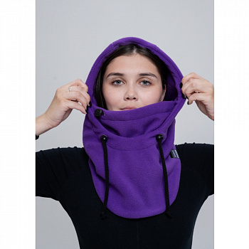 Балаклава-капюшон горнолыжная Goodhoody фиолетовая