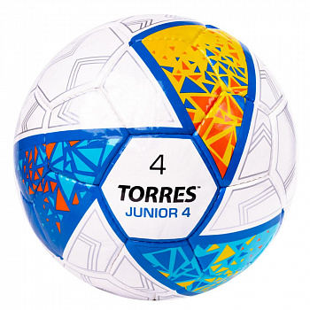 Футбольный мяч тренировочный детский TORRES Junior-4