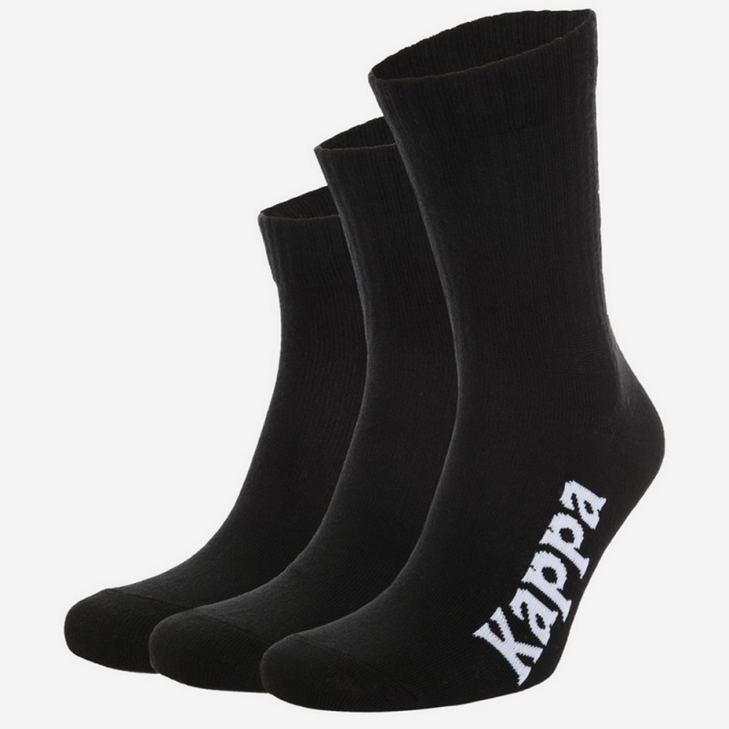 Носки Kappa 3 пары 105389-99 чёрный