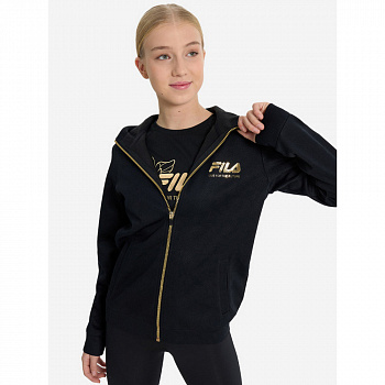 Джемпер беговой для девочек Fila 134519-B3 черный
