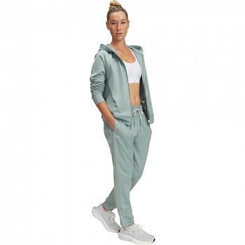 Спортивный костюм женский Under Armour UA Rival Tricot Tracksuit HD 6001966-348 зеленый