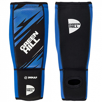 Защита голени и стопы Green Hill IMMA approved SIP-2502i синяя