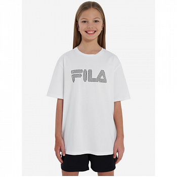 Футболка для девочек Fila 142160-00 белый