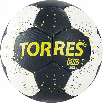 Мяч для гандбола ТORRES PRO черный/белый