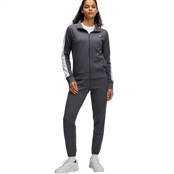 Спортивный костюм женский Under Armour Tricot Tracksuit 1365147-027 серый