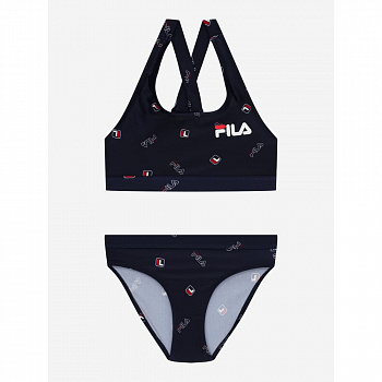 Купальный костюм для девочек Fila 107538-M6 синий
