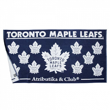 Полотенце махровое ATRIBUTIKA&CLUB TORONTO MAPLE LEAFS 791336 сине-белое