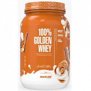 Протеин сывороточный MAXLER GOLDEN WHEY, 908 г, 27 порций