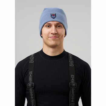 Шапка мужская Nordski Fleece Warm Grey NSV730201 серый