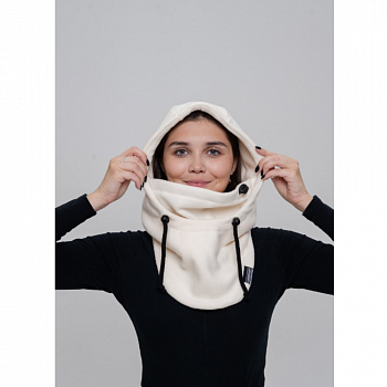 Балаклава-капюшон горнолыжная Goodhoody молочная