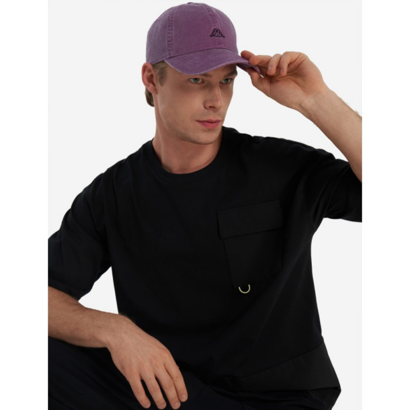 Бейсболка Kappa 120289-X3 баклажановый