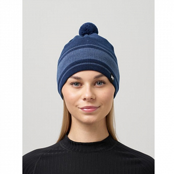 Шапка унисекс Nordski Tone Stripe Blue NSV767125 синий