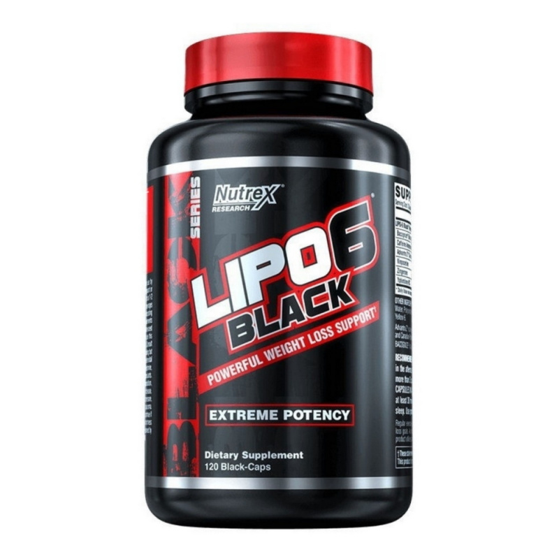 Жиросжигатель NUTREX LIPO-6, BLACK, 120 капсул