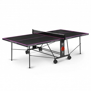 Стол теннисный Start Line Compact-2 LX Outdoor Всепогодный Черный