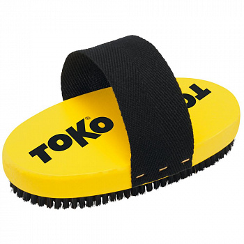 Щетка для лыж TOKO BASE BRUSH OVAL конский волос 5560011