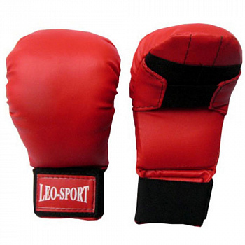 Накладки для каратэ Leosport кожа