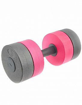 Гантель для аквааэробики Mad Wave Roun Bar Float M082502000W