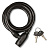 Замок велосипедный Golden Key GK102.104, 8 х 1200 мм, с ключом