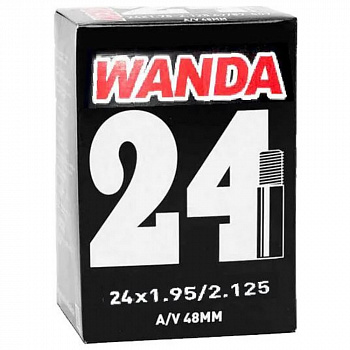 Камера велосипедная Wanda 24" х 1,95/2,125 AV