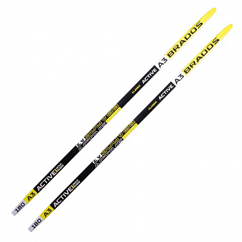 Беговые лыжи STC Brados Active A3 Yellow step